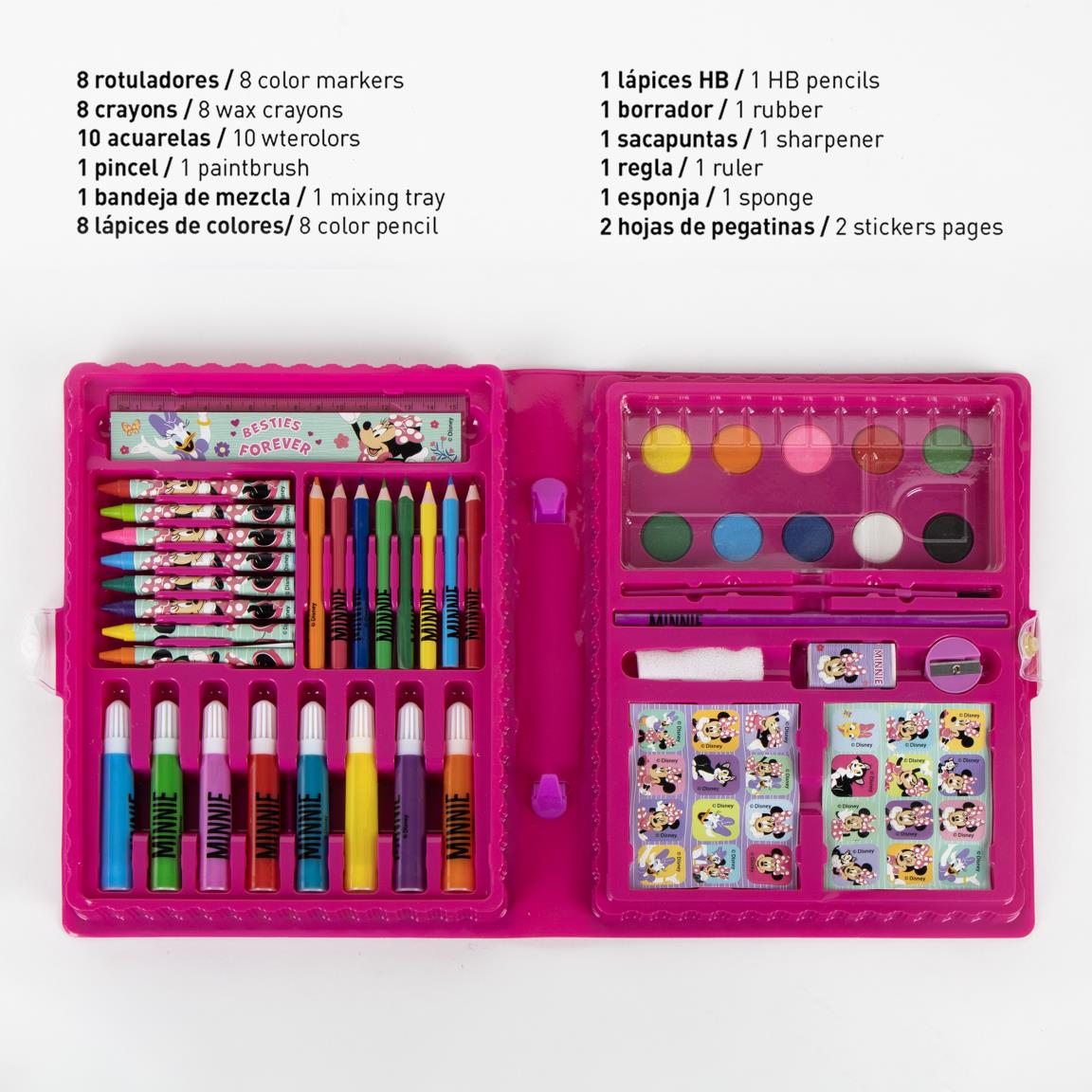 Set coloreable caja minnie