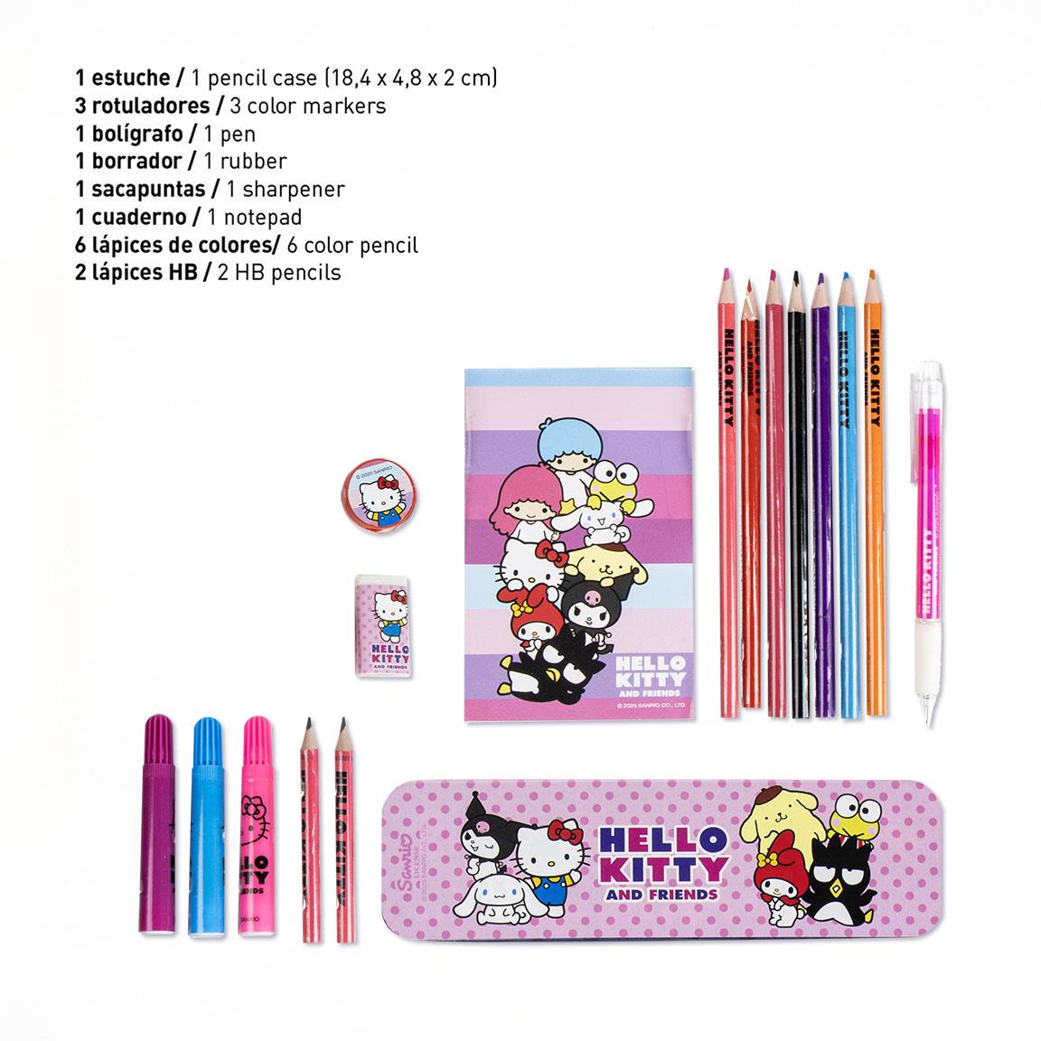 Set coloreable hello kitty