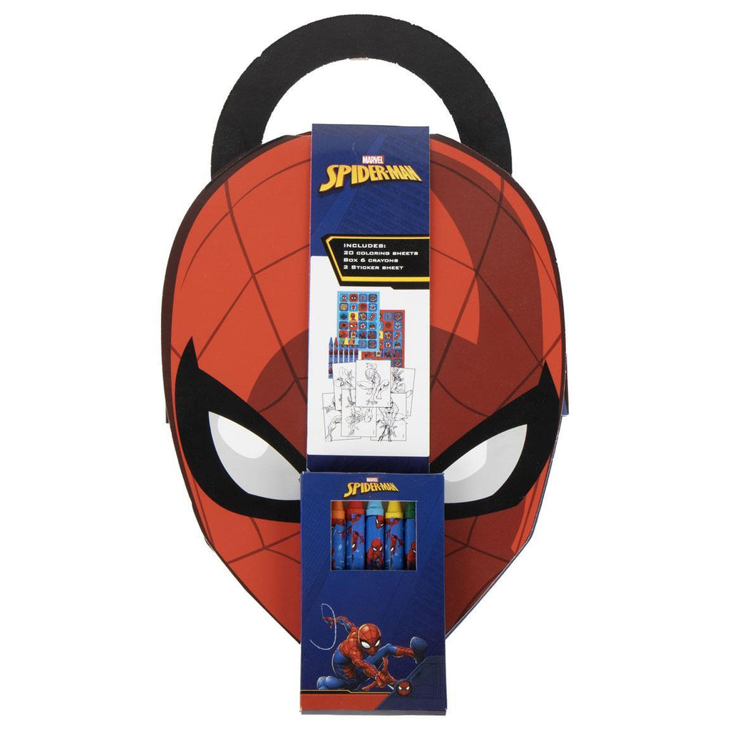 Album actividades coloreable spiderman