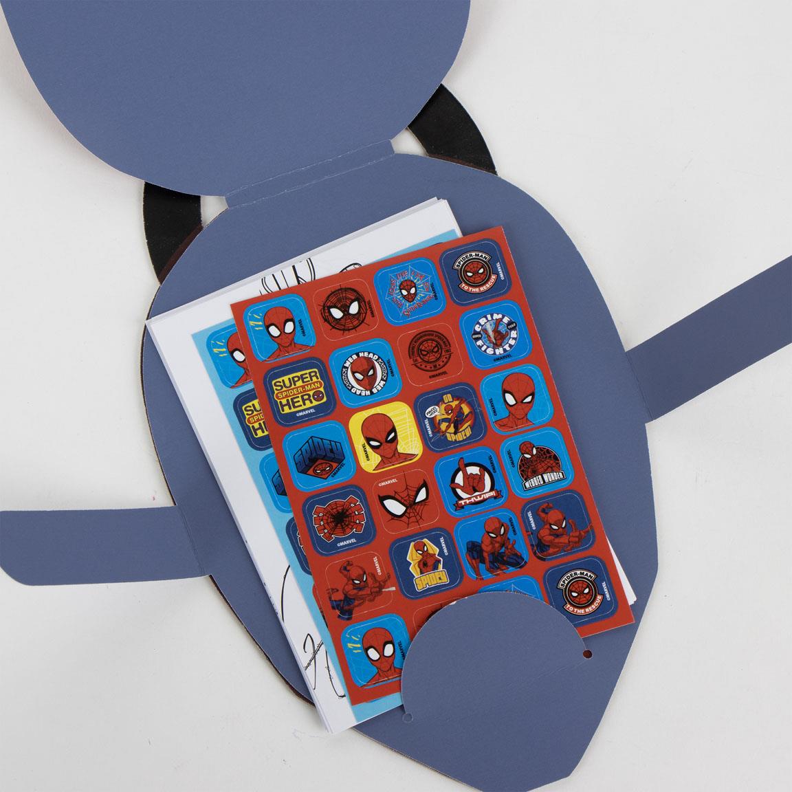 Album actividades coloreable spiderman