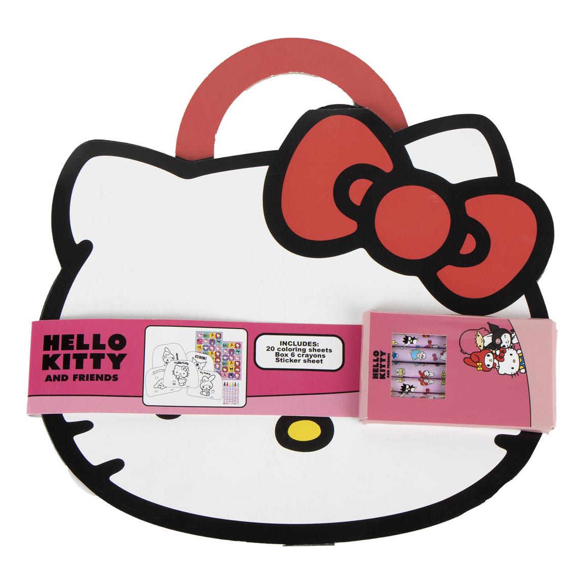 Album actividades coloreable hello kitty