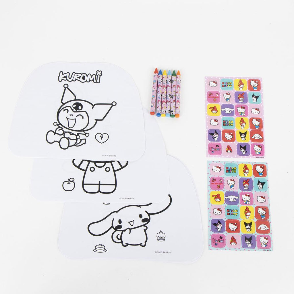 Album actividades coloreable hello kitty