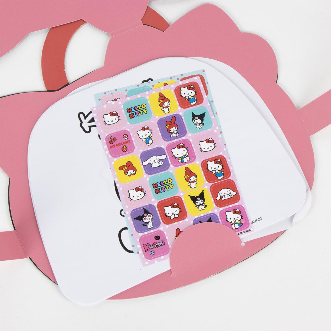 Album actividades coloreable hello kitty