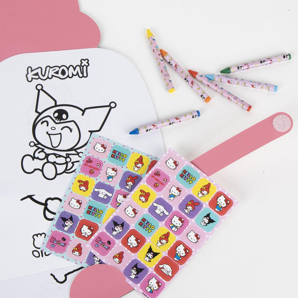 Album actividades coloreable hello kitty