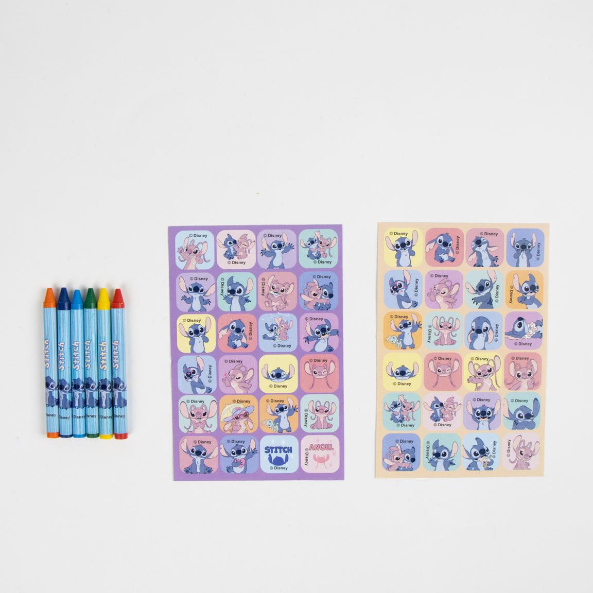 Album actividades coloreable stitch