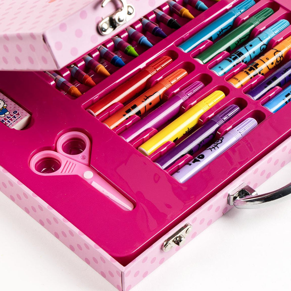 Set coloreable maletín hello kitty