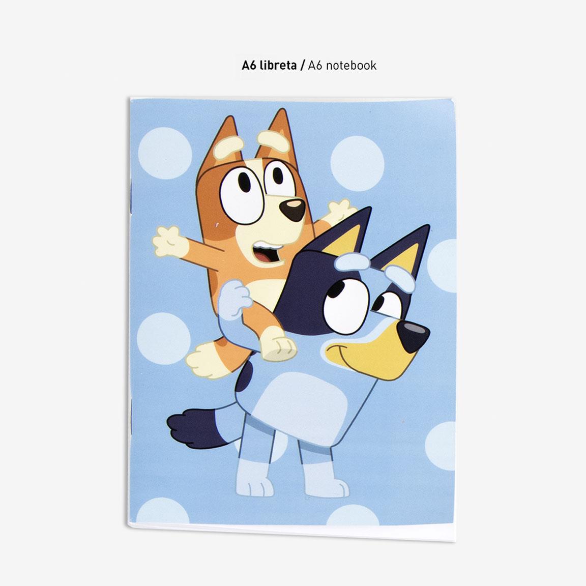 Set papelería escolar eva bluey