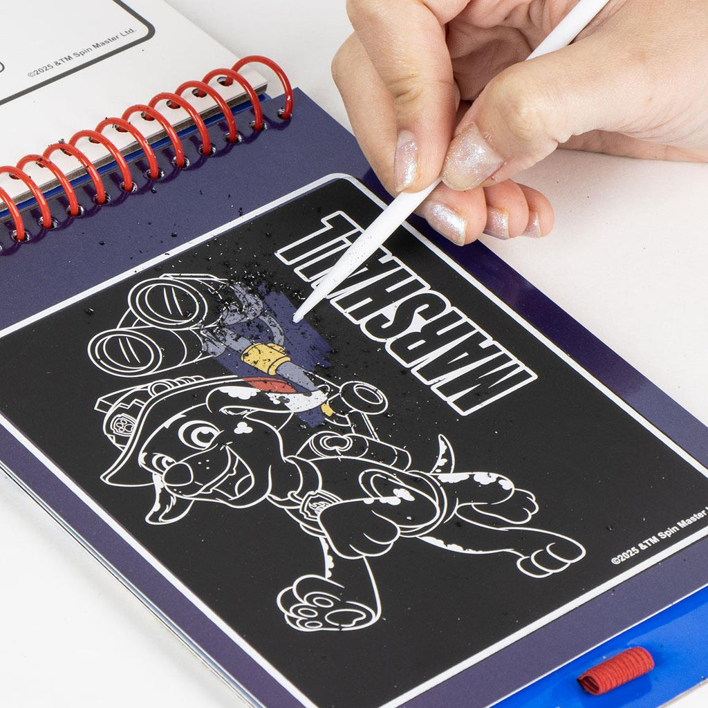 Set de papelería scratch book paw patrol