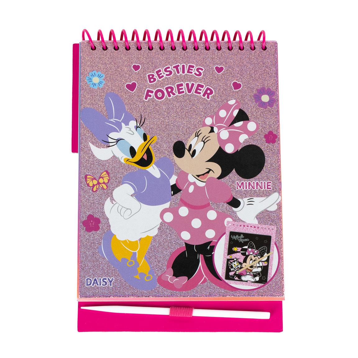 Set de papelería scratch book minnie