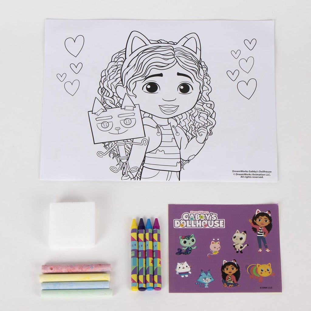 Set de papelería viaje gabby´s dollhouse