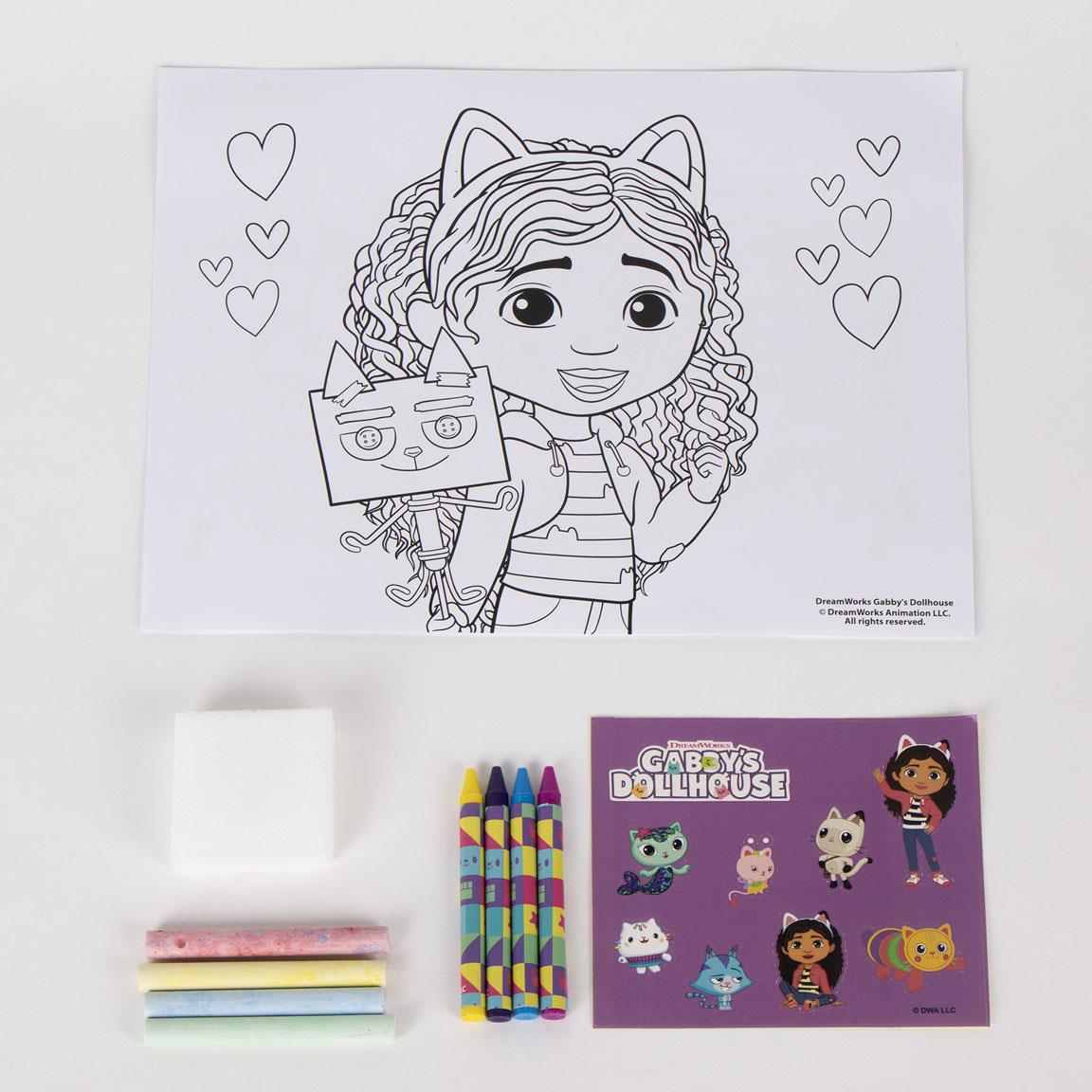 Set de papelería viaje gabby´s dollhouse