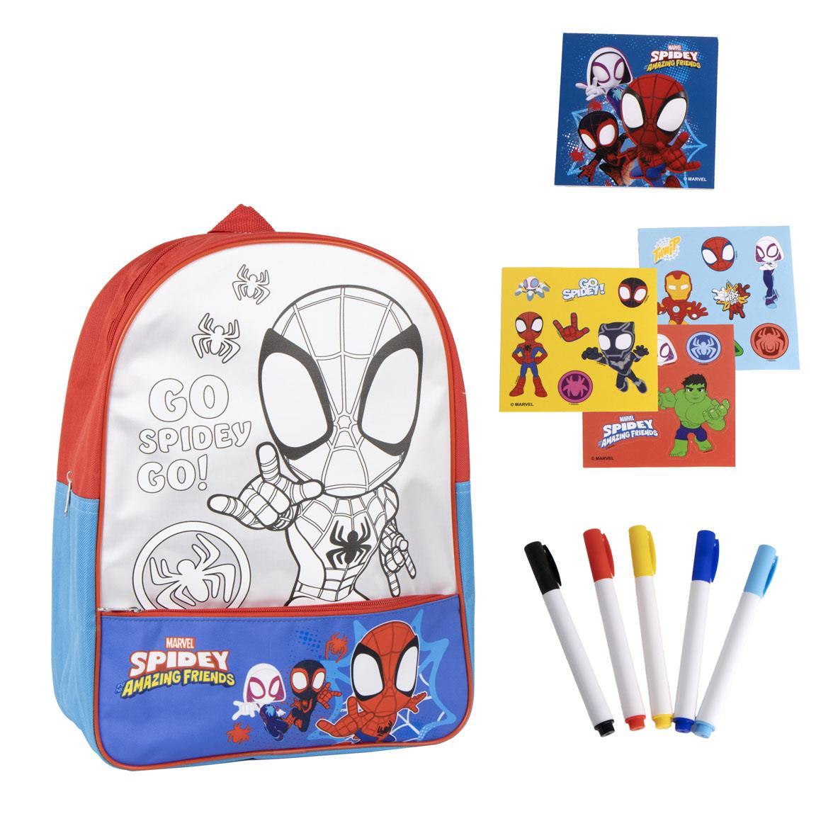 Diy set mochila spidey