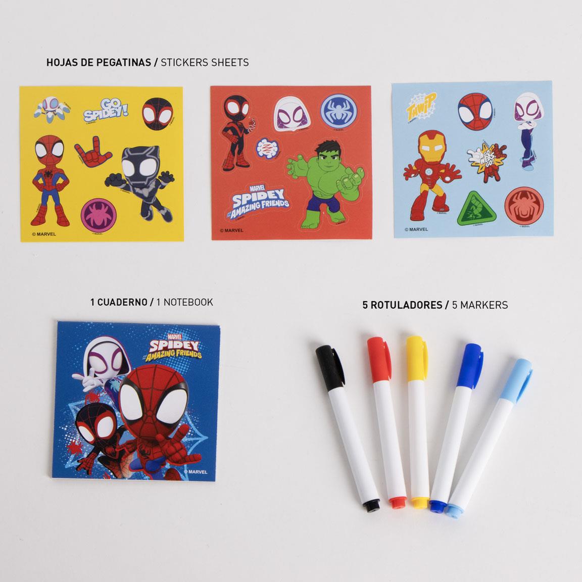 Diy set mochila spidey