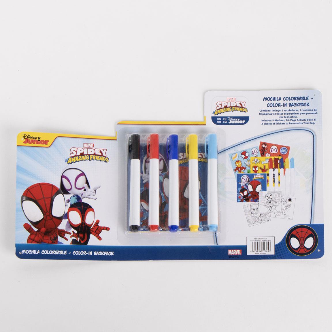 Diy set mochila spidey