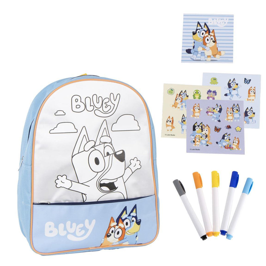 Diy set mochila bluey