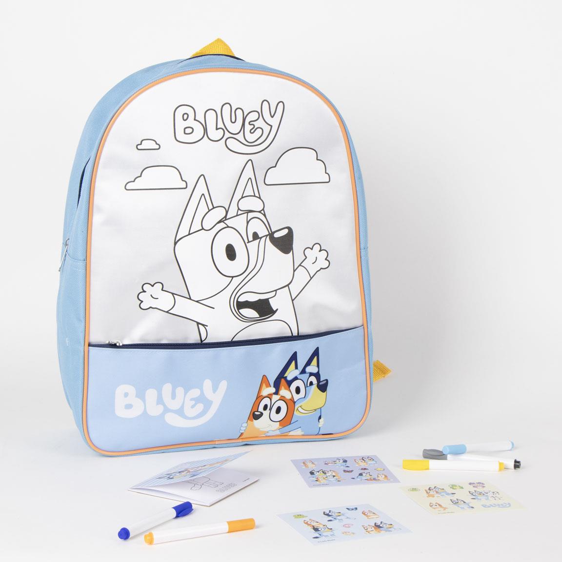 Diy set mochila bluey