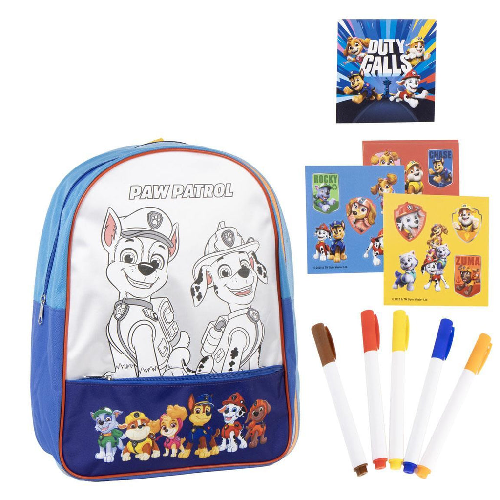 Diy set mochila paw patrol