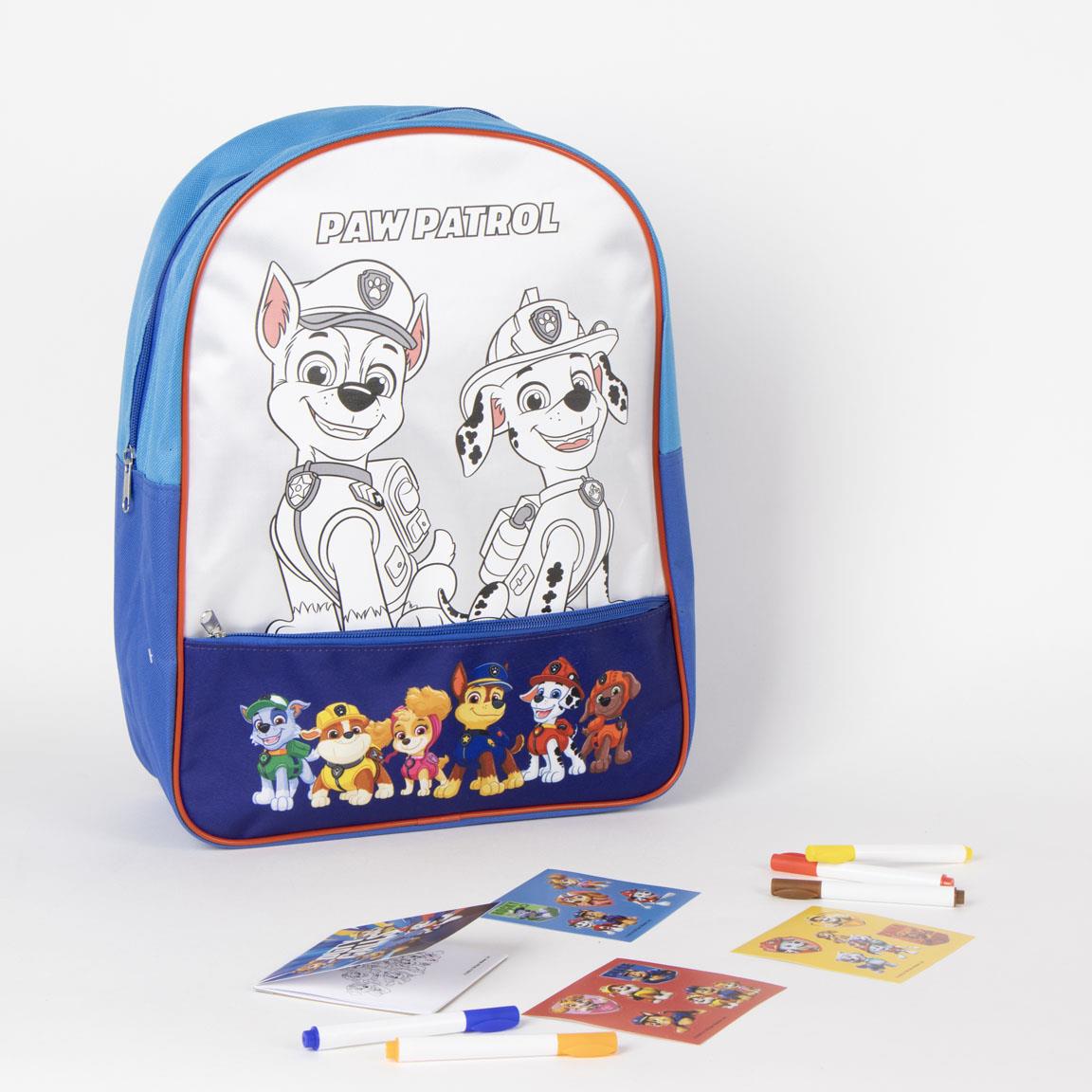 Diy set mochila paw patrol