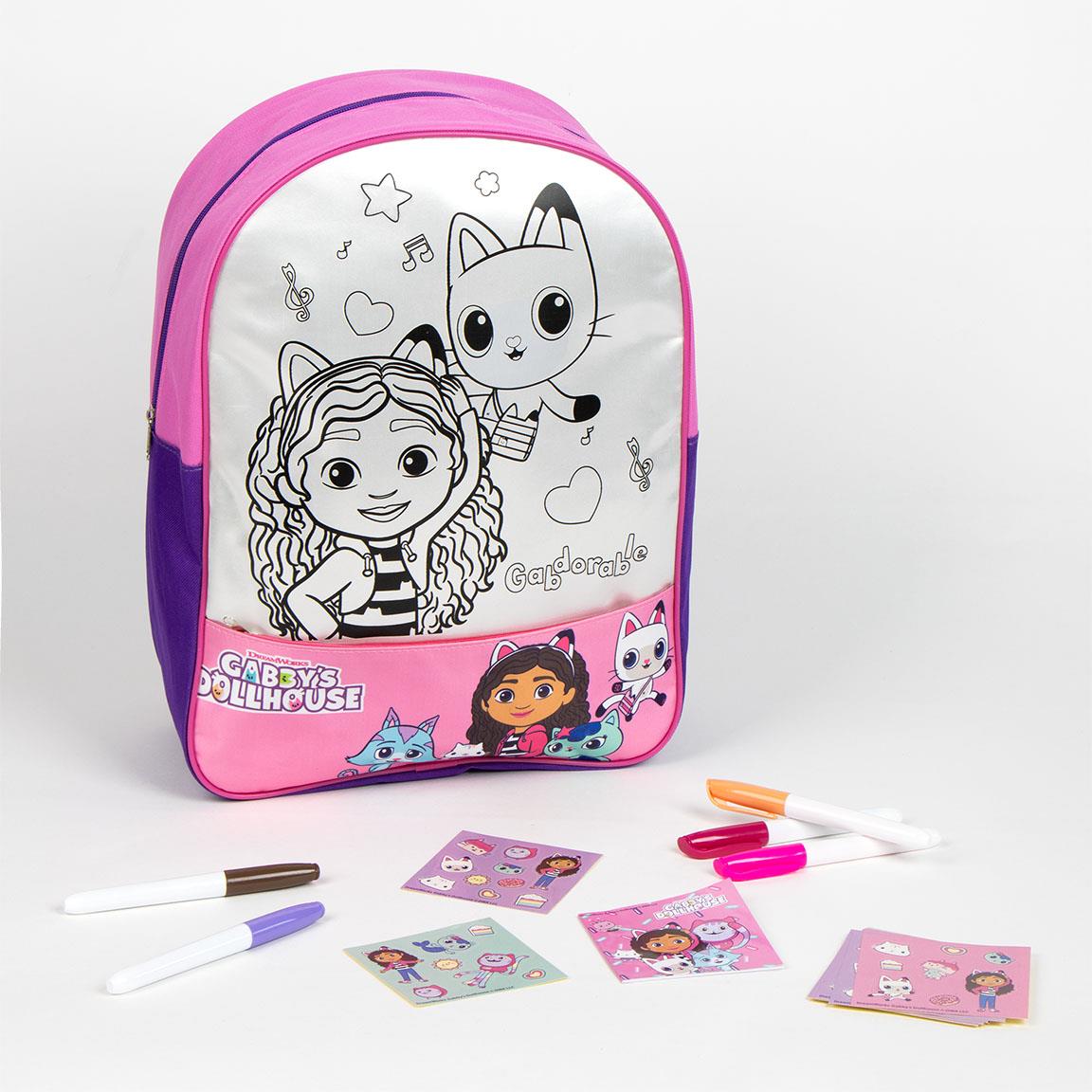 Diy set mochila gabby´s dollhouse