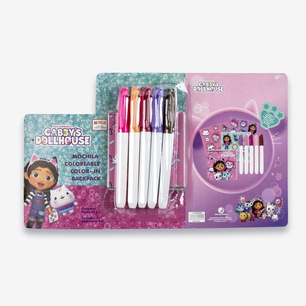 Diy set mochila gabby´s dollhouse