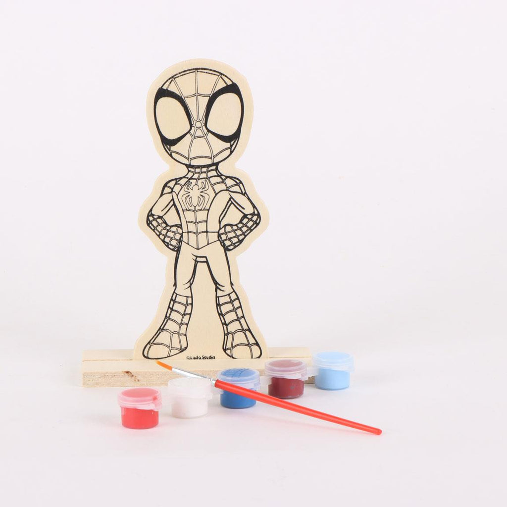 Figuras coloreables madera spidey