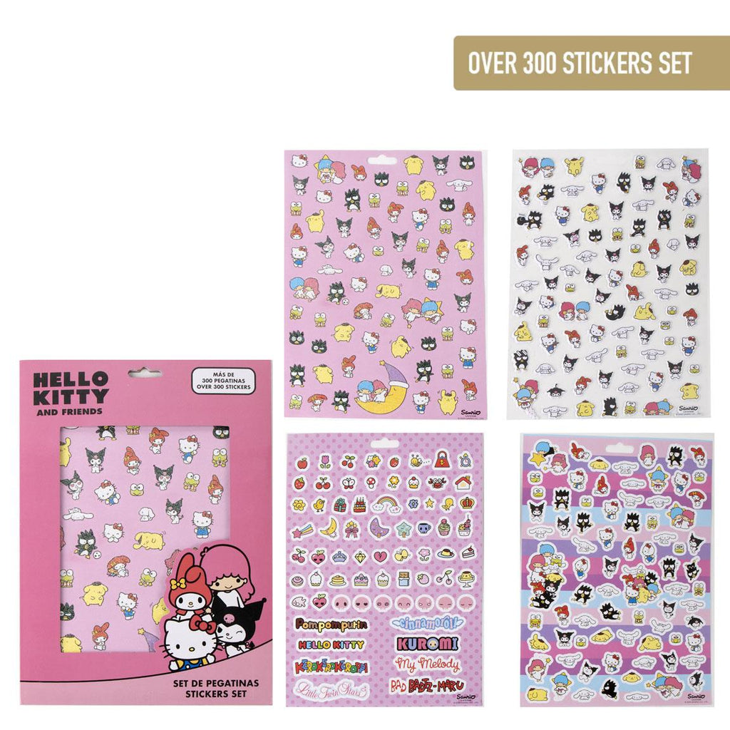 Set stickers hello kitty