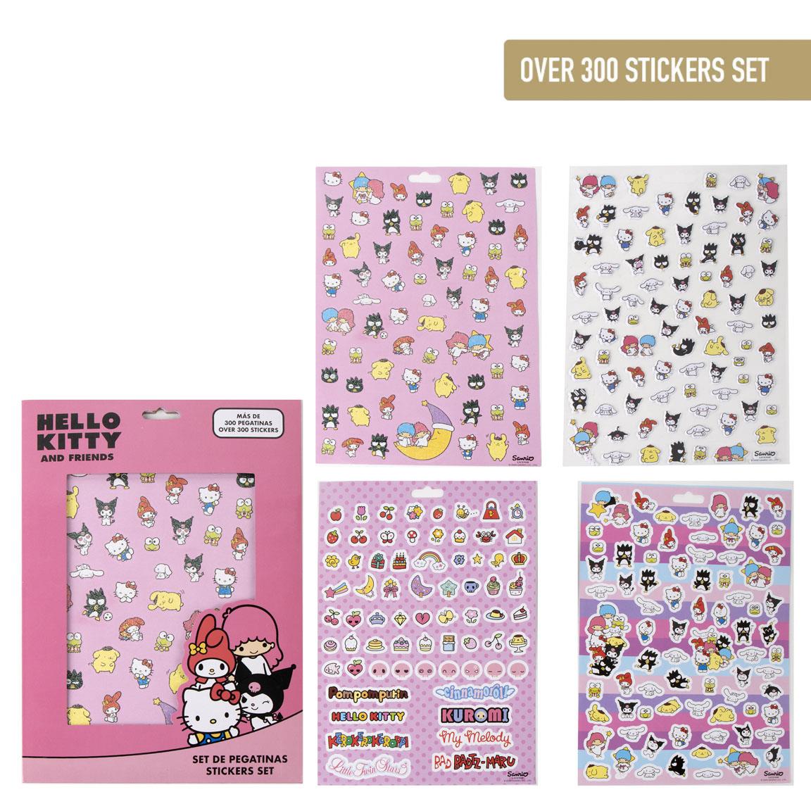 Set stickers hello kitty