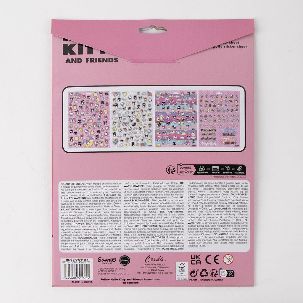 Set stickers hello kitty