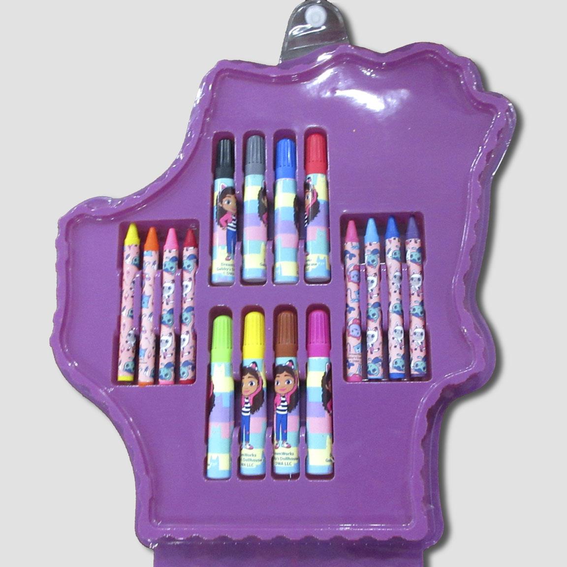 Set coloreable caja gabby´s dollhouse