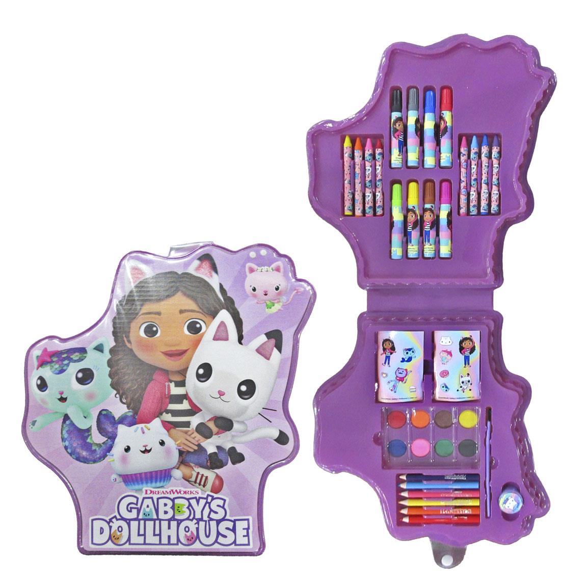 Set coloreable caja gabby´s dollhouse
