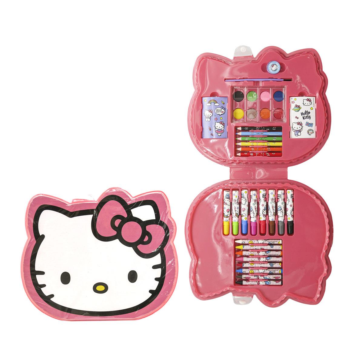 Set coloreable caja hello kitty