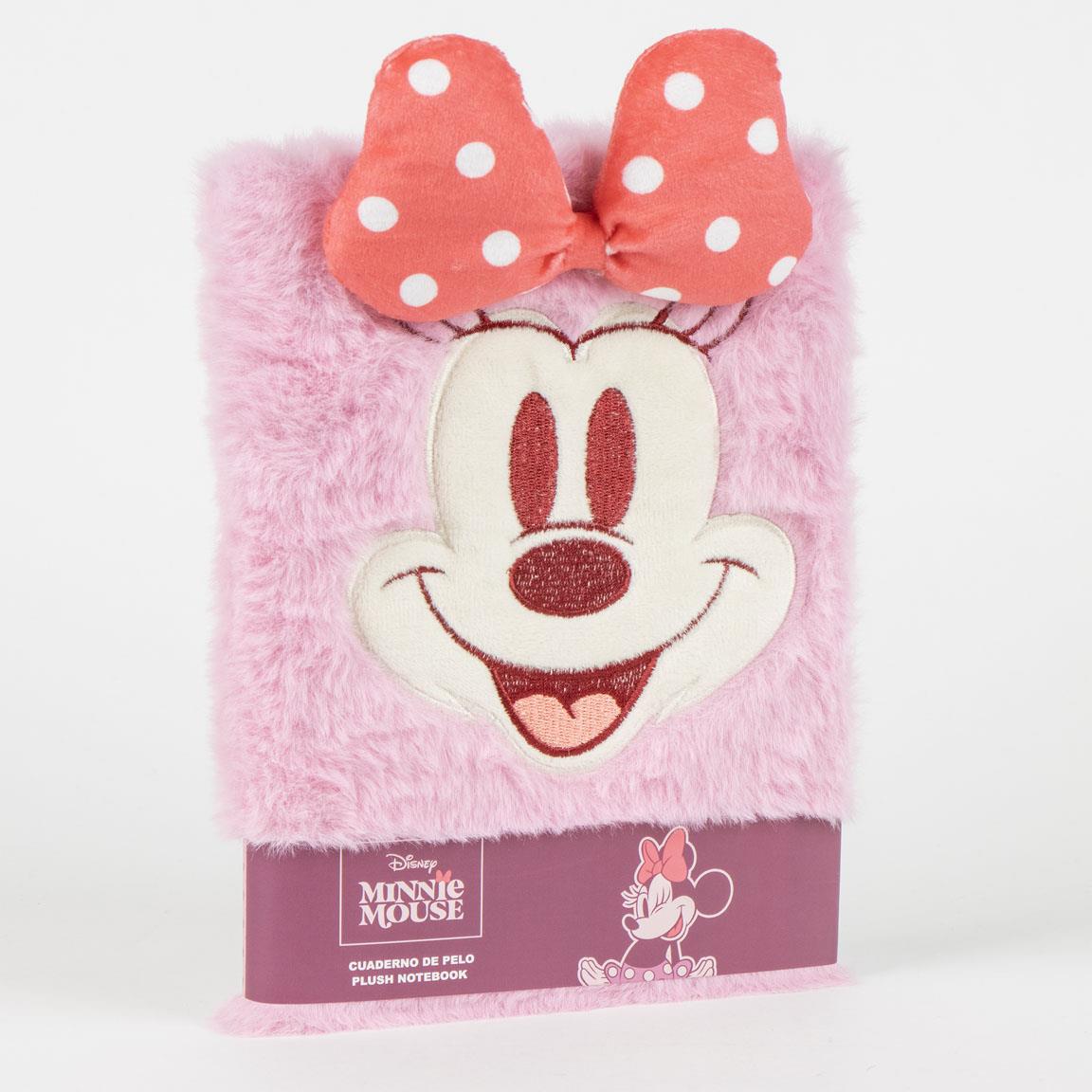 Cuaderno peluche minnie