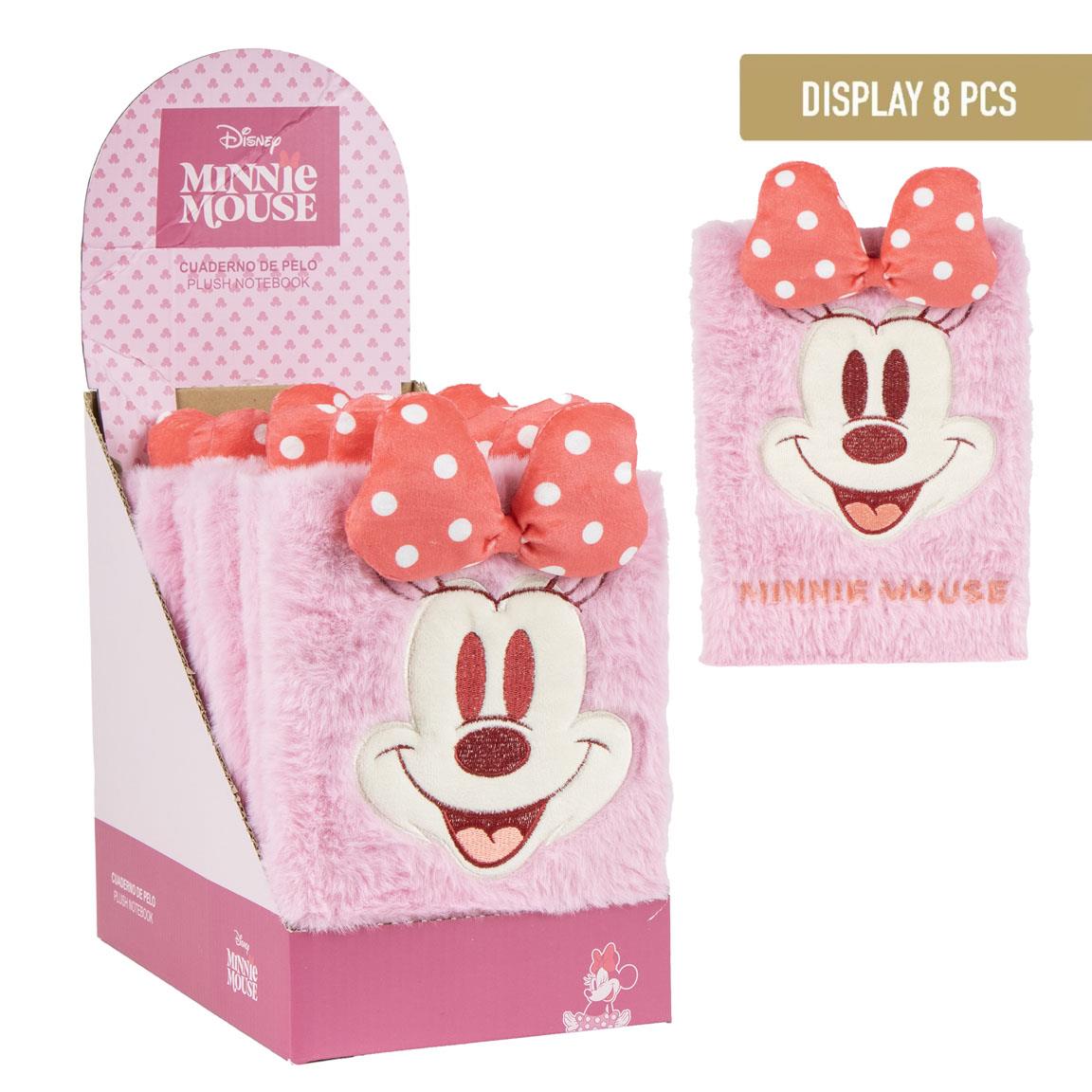 Cuaderno peluche minnie