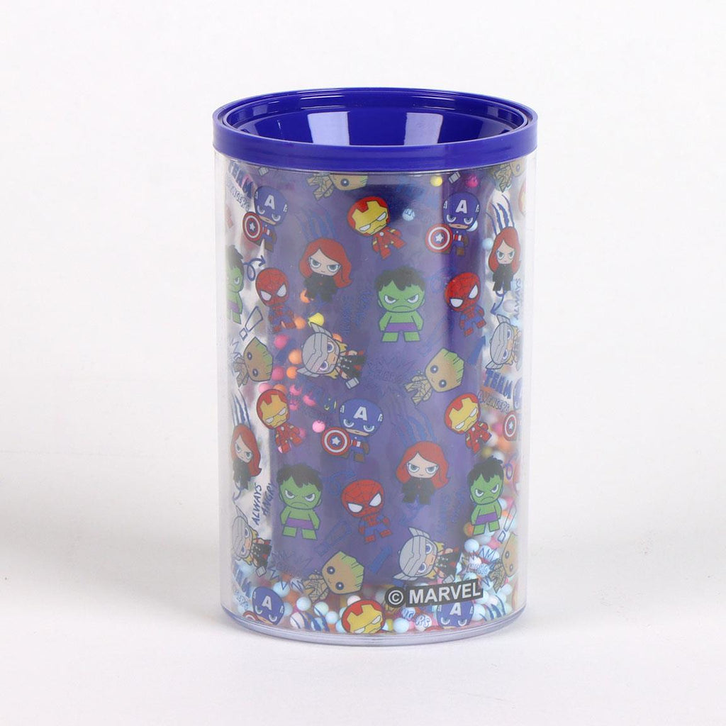 Set de papelería portalápices avengers