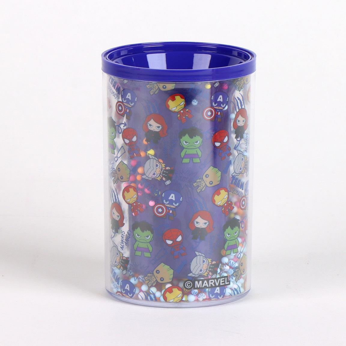 Set de papelería portalápices avengers