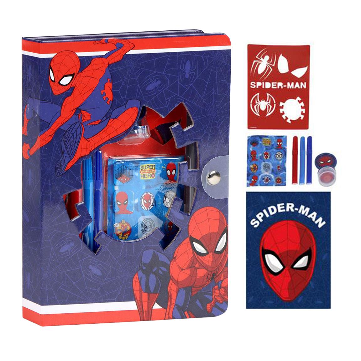 Cuaderno set spiderman