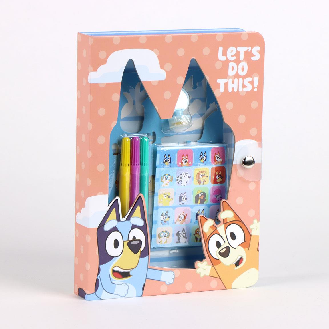 Cuaderno set bluey