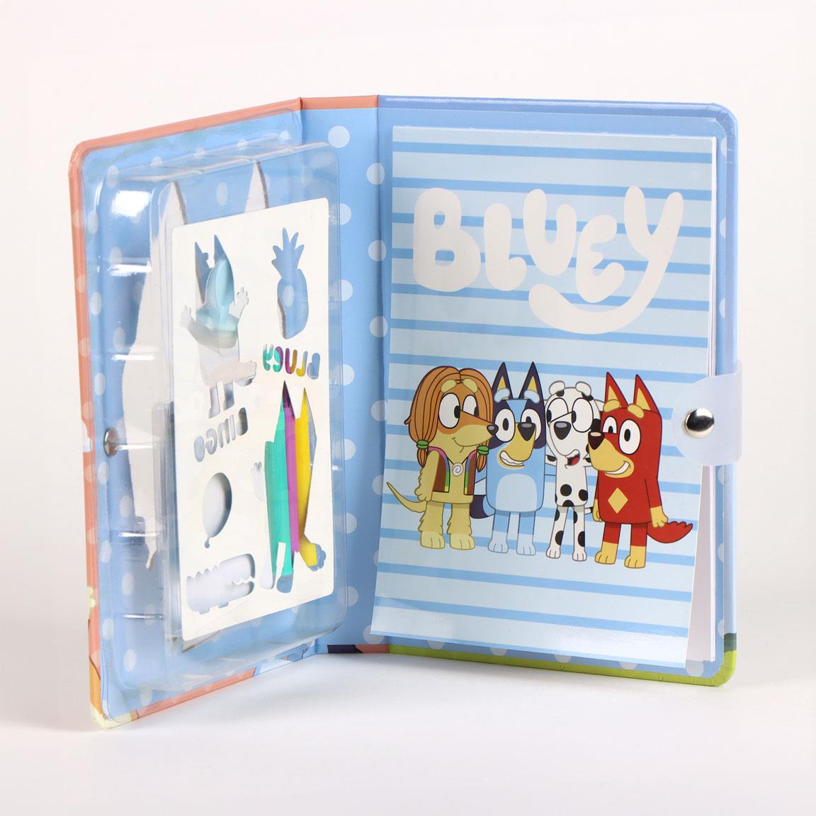 Cuaderno set bluey