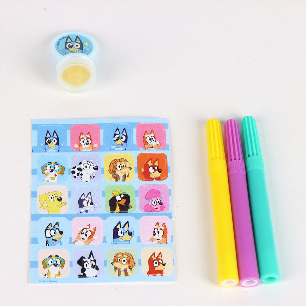 Cuaderno set bluey