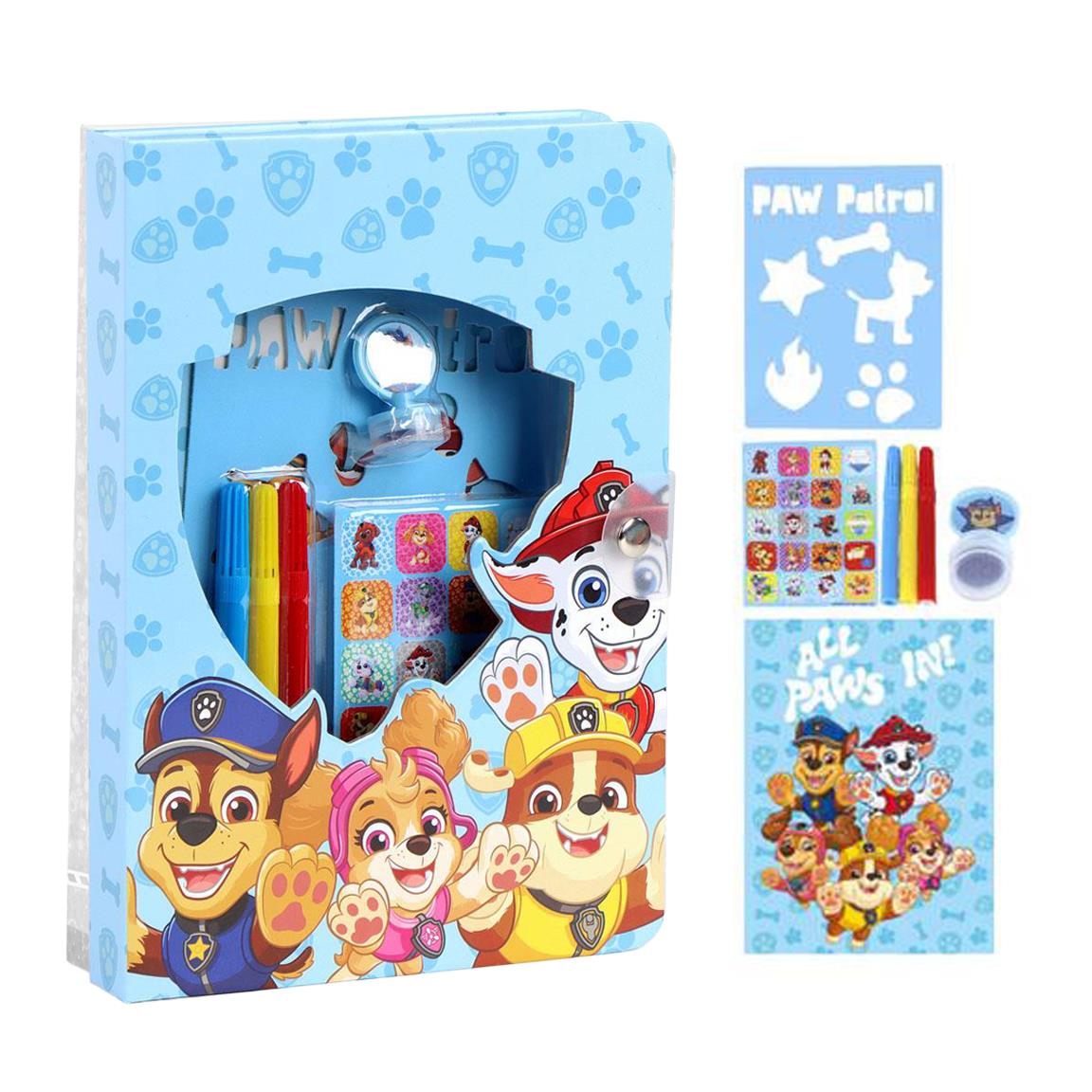 Cuaderno set paw patrol