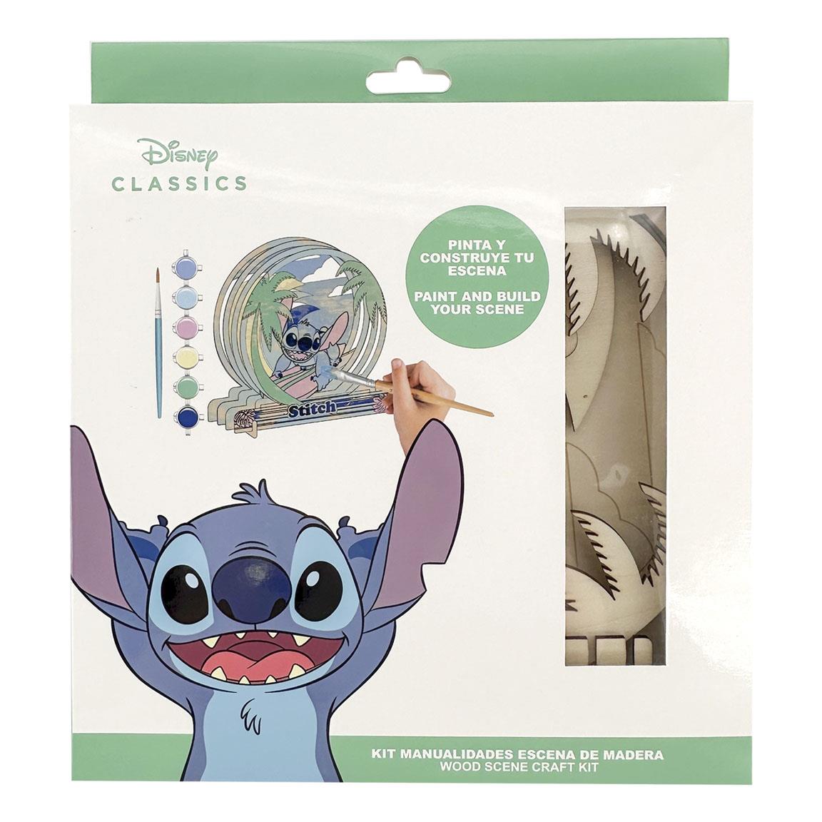 Figuras coloreables madera stitch
