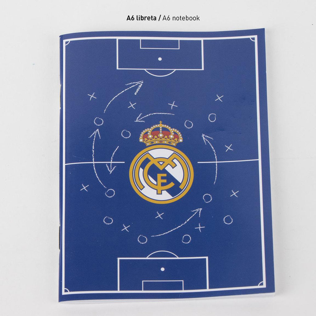 Set papelería escolar eva real madrid