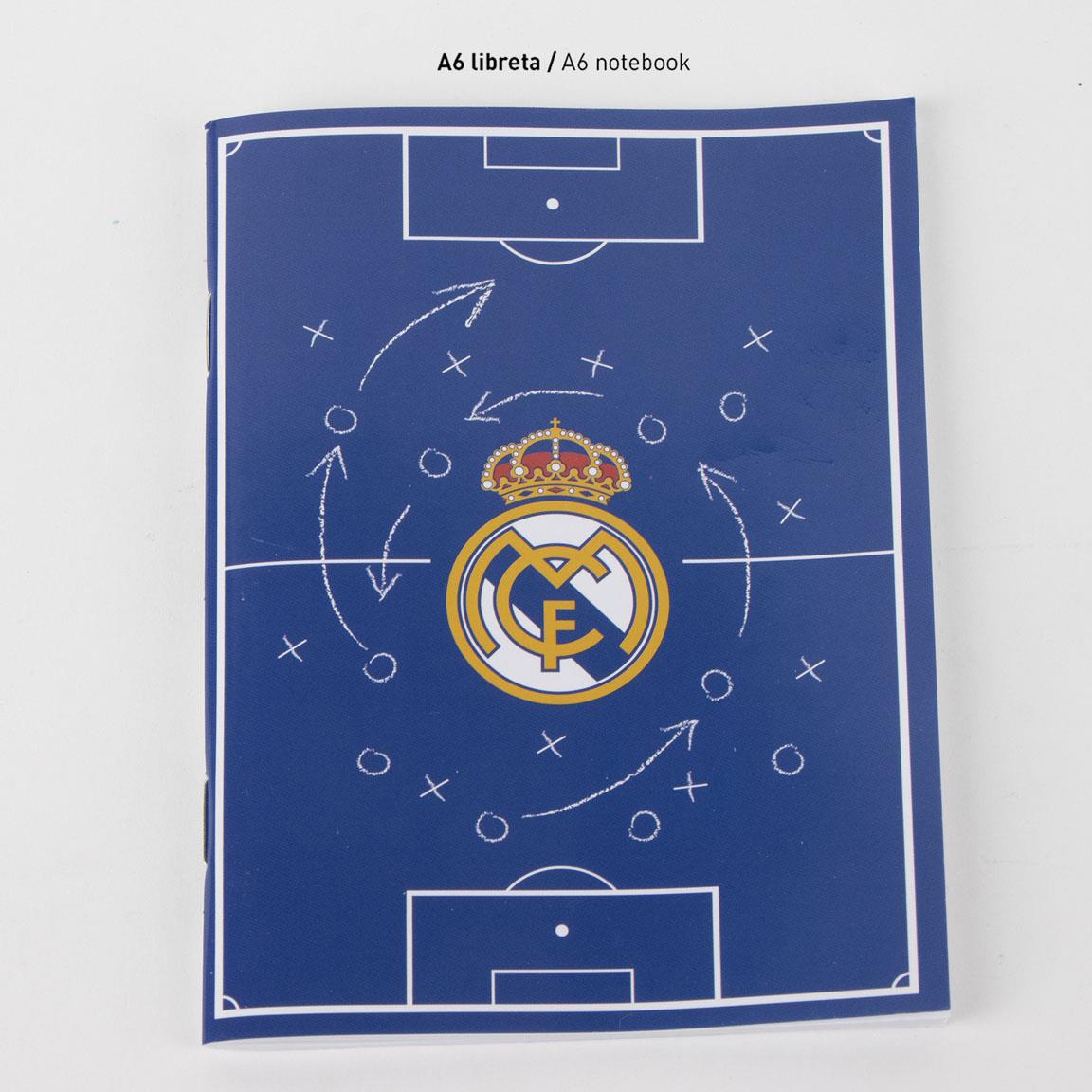 Set papelería escolar eva real madrid