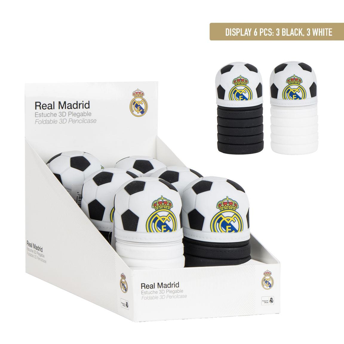Estuche portatodo silicona real madrid