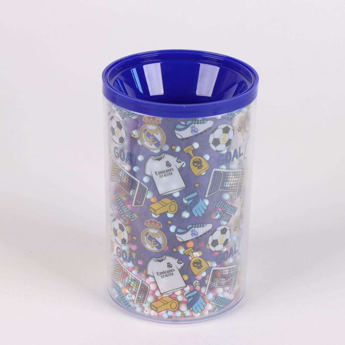 Set de papelería portalápices real madrid