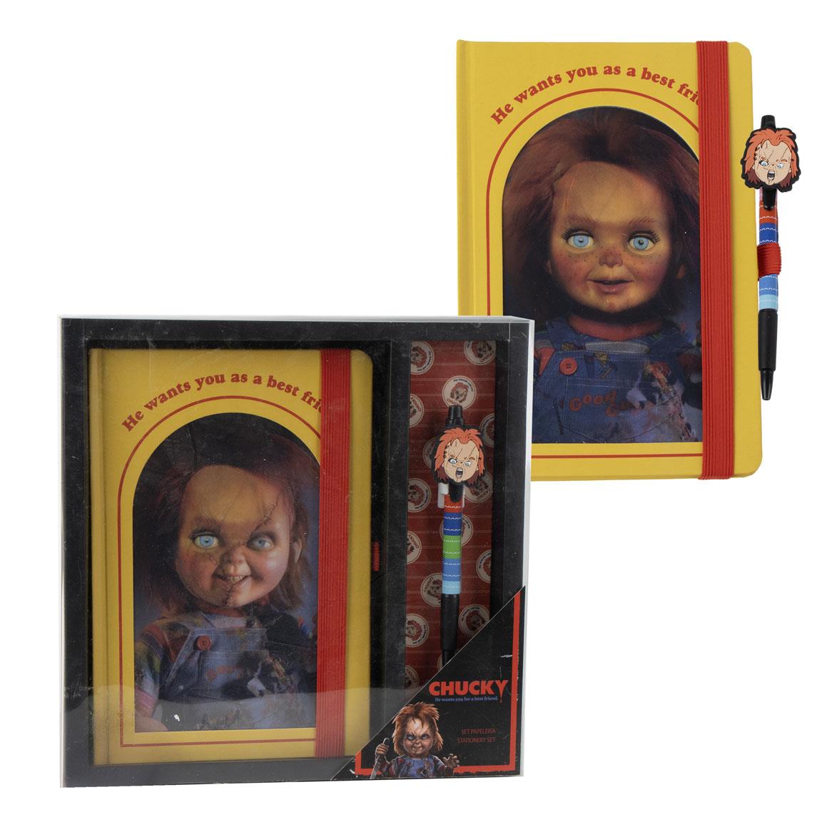 Set de papelería chucky