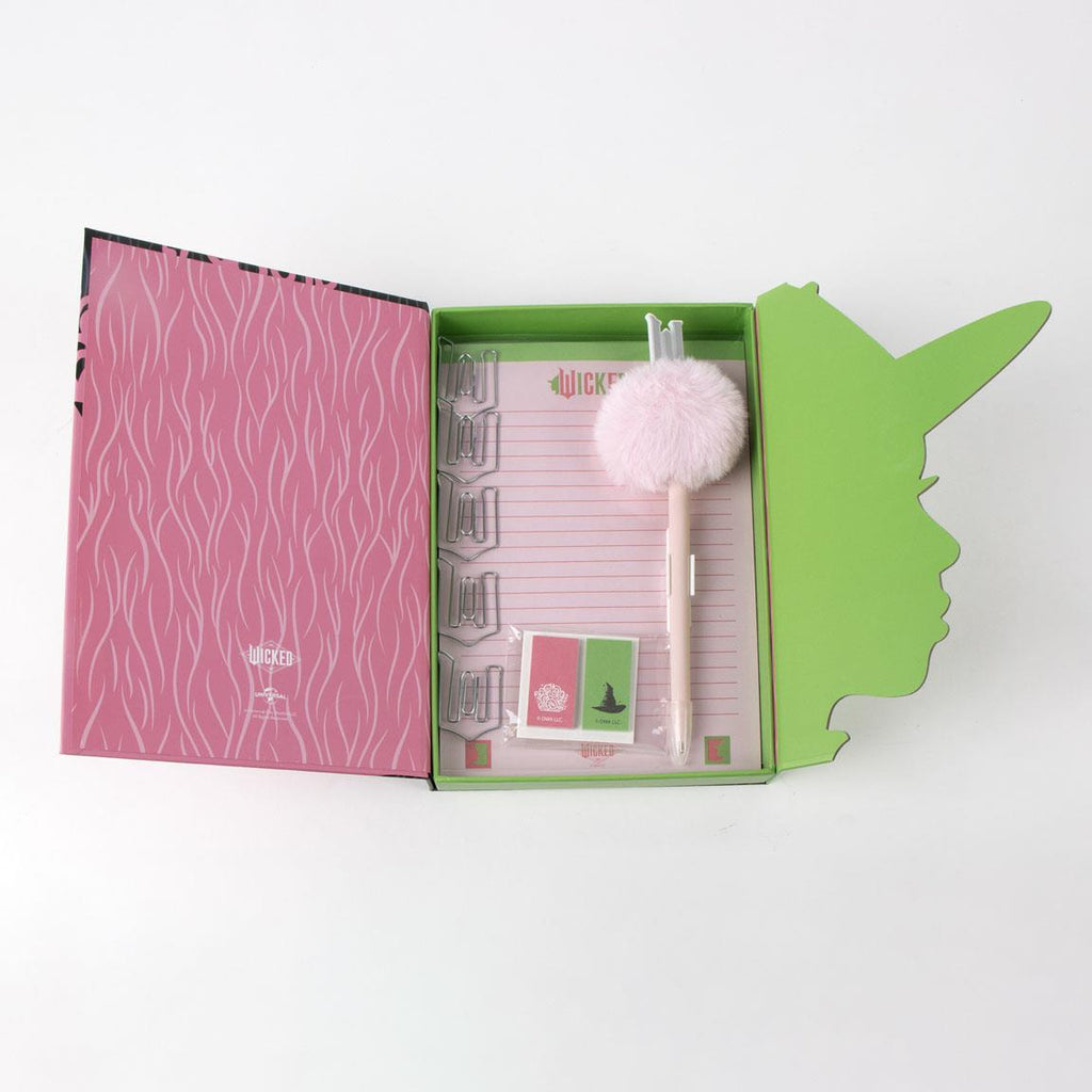 Set de papelería wicked