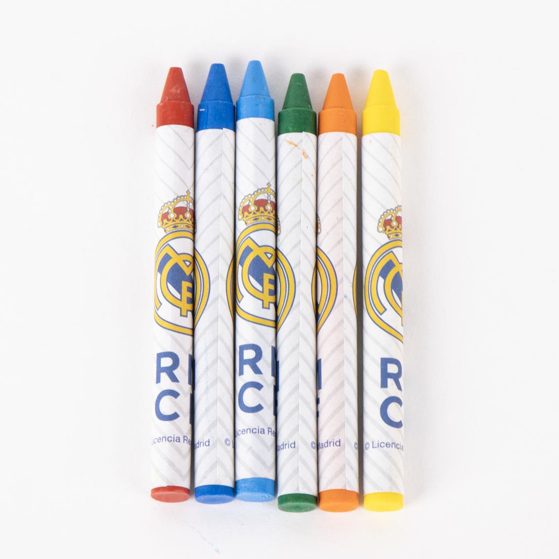Album actividades coloreable real madrid