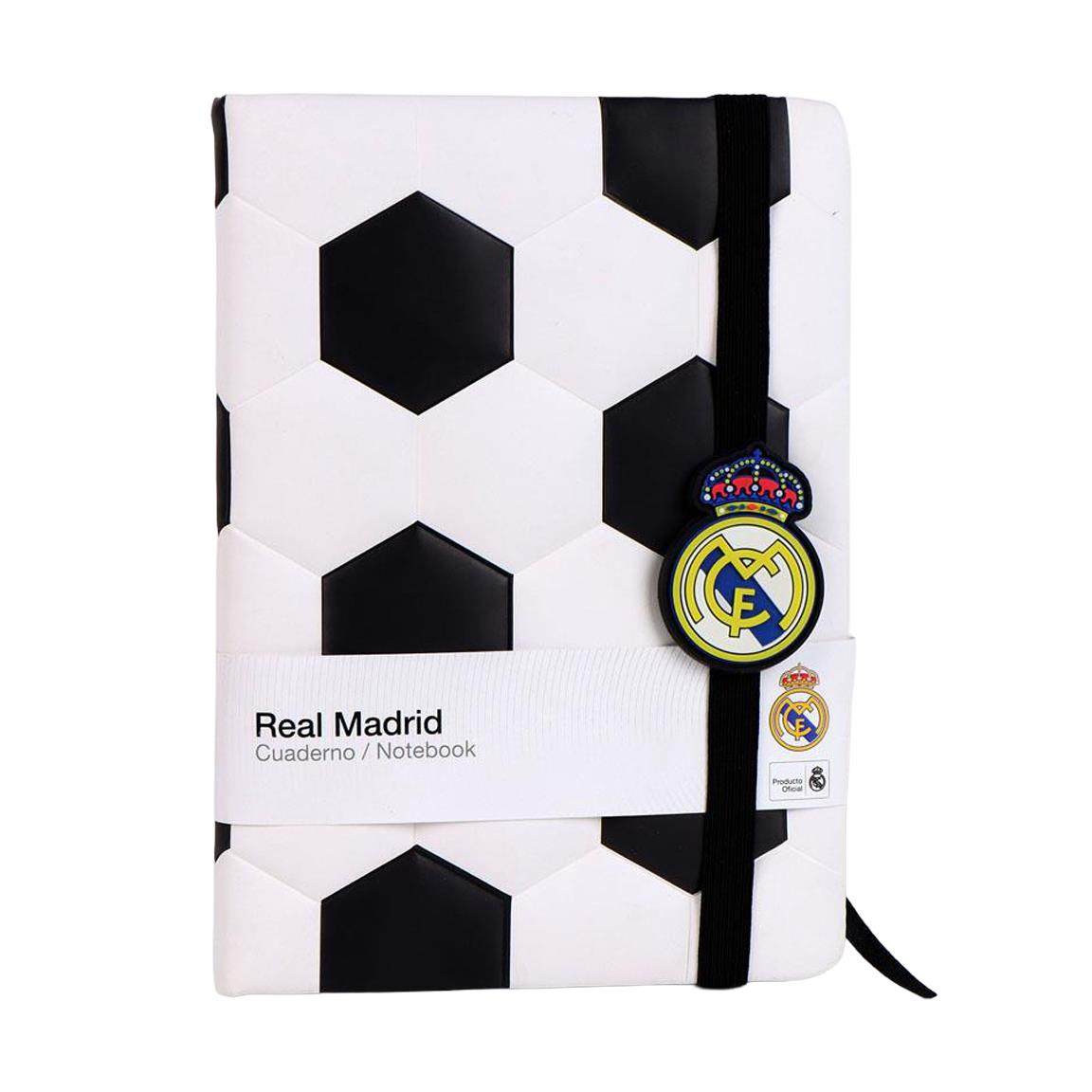 Cuaderno acolchado real madrid