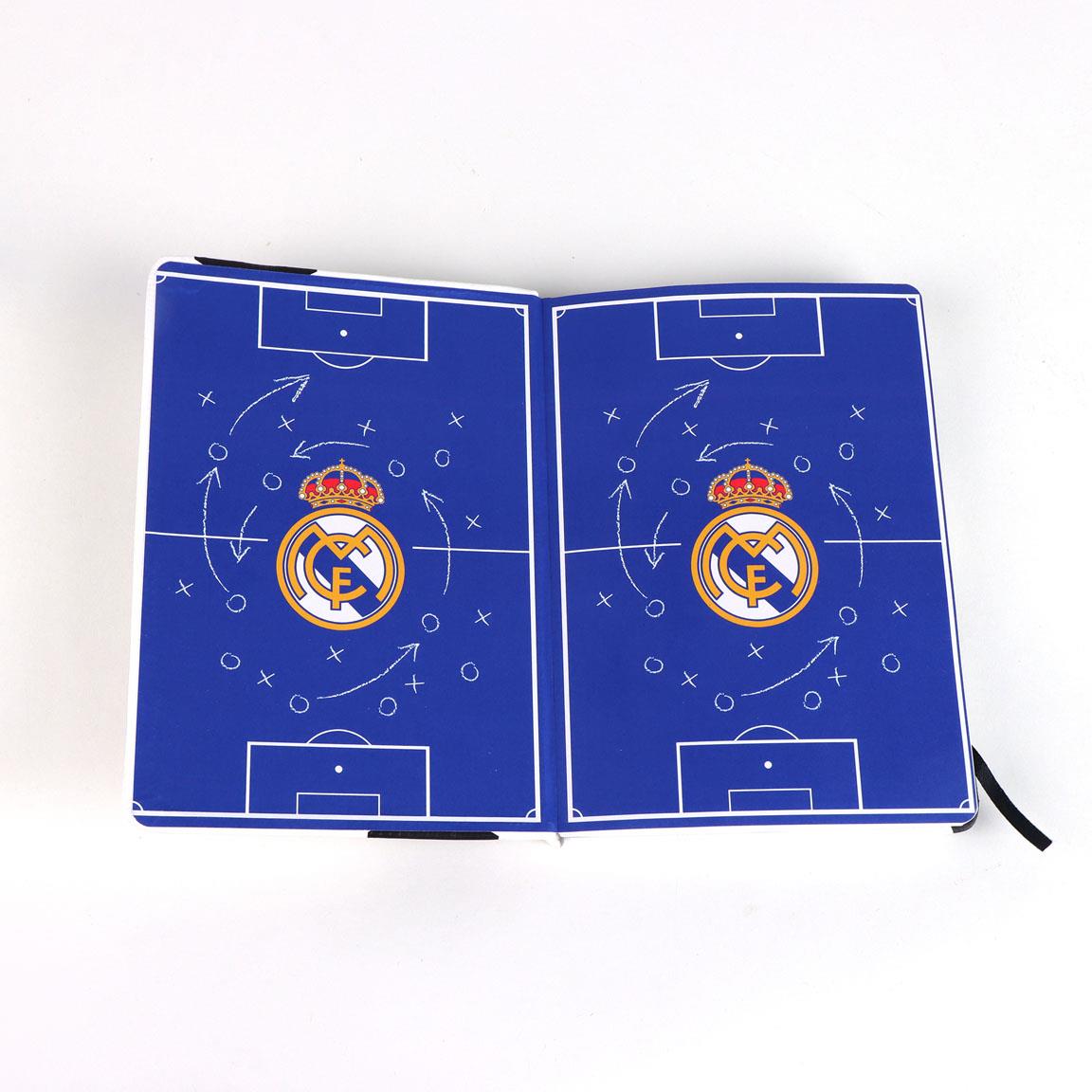 Cuaderno acolchado real madrid